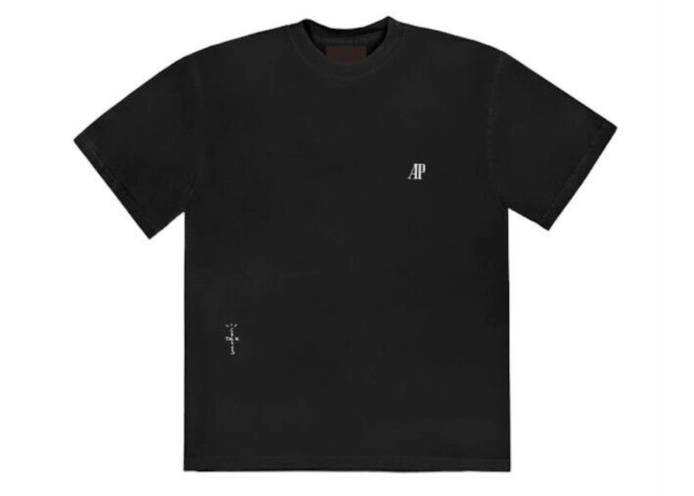 Travis Scott CJ x Audemars Piguet Vintage Tee-Black