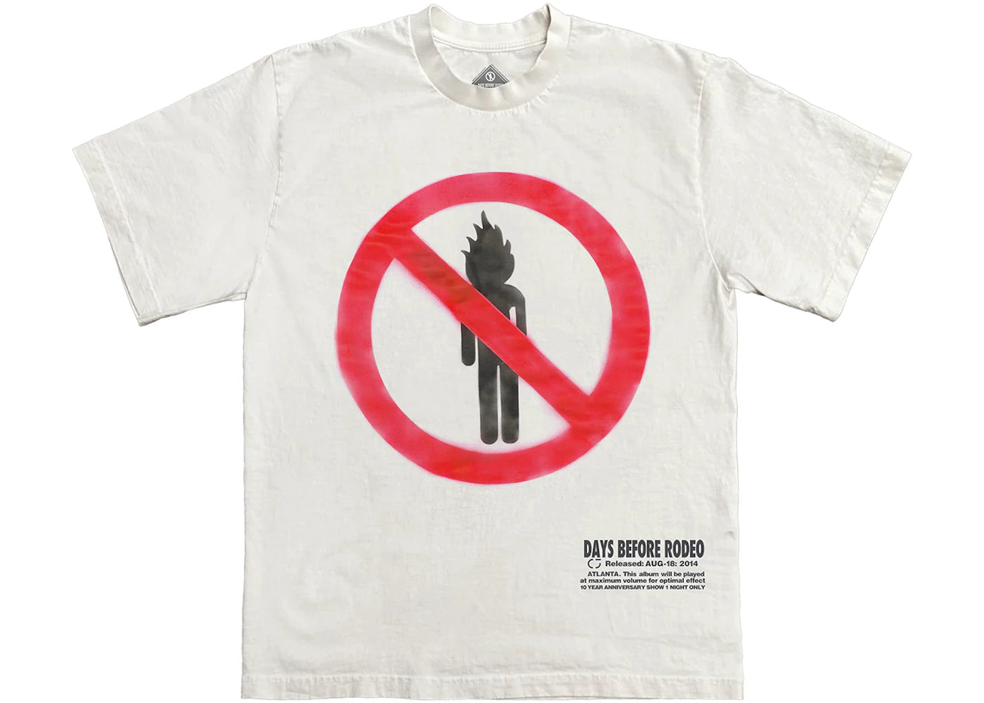 Travis Scott Rodeo Tee-White