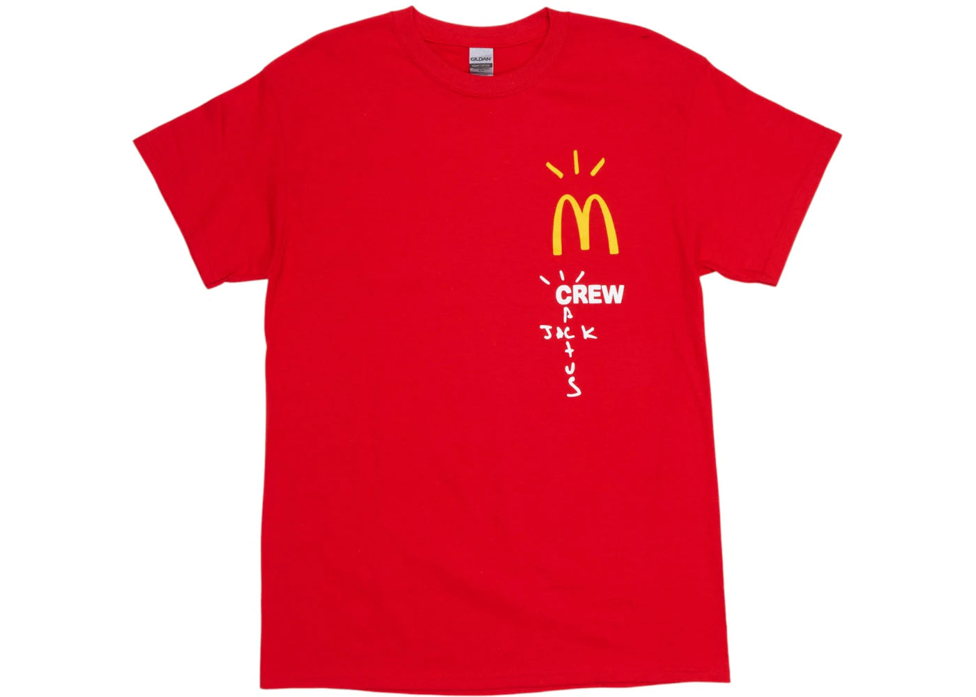 Travis Scott x McDonald's Crew T-shirt-Red