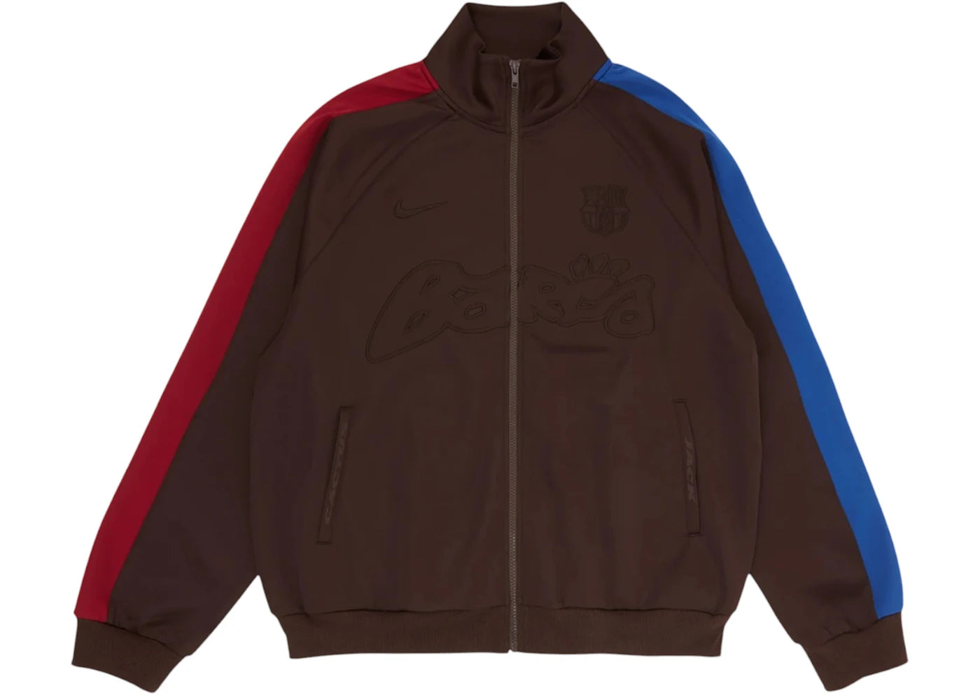 Travis Scott x Nike x FC Barcelona Retro Zip Anthem Jacket-Black