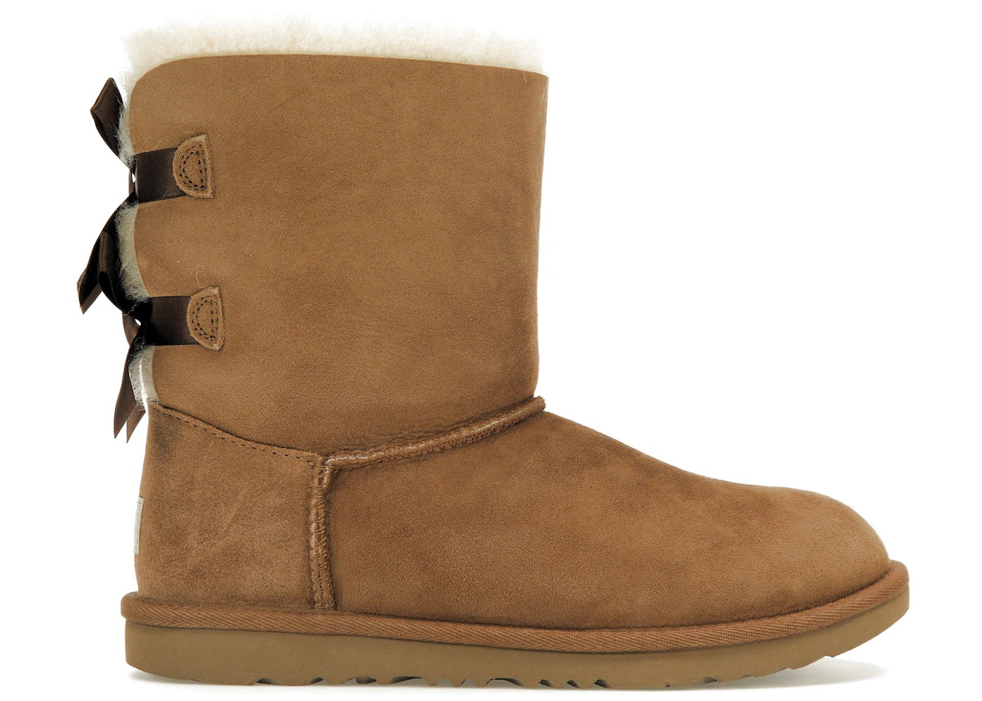 UGG Bailey Bow II Boot-Chestnut (Kids)