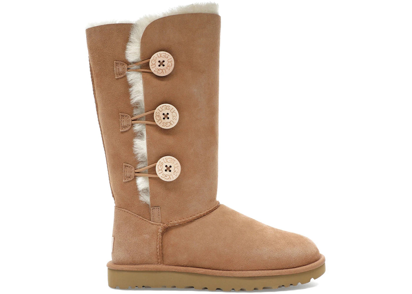 UGG Bailey Button Triplet II Boot-Chestnut (Women's)