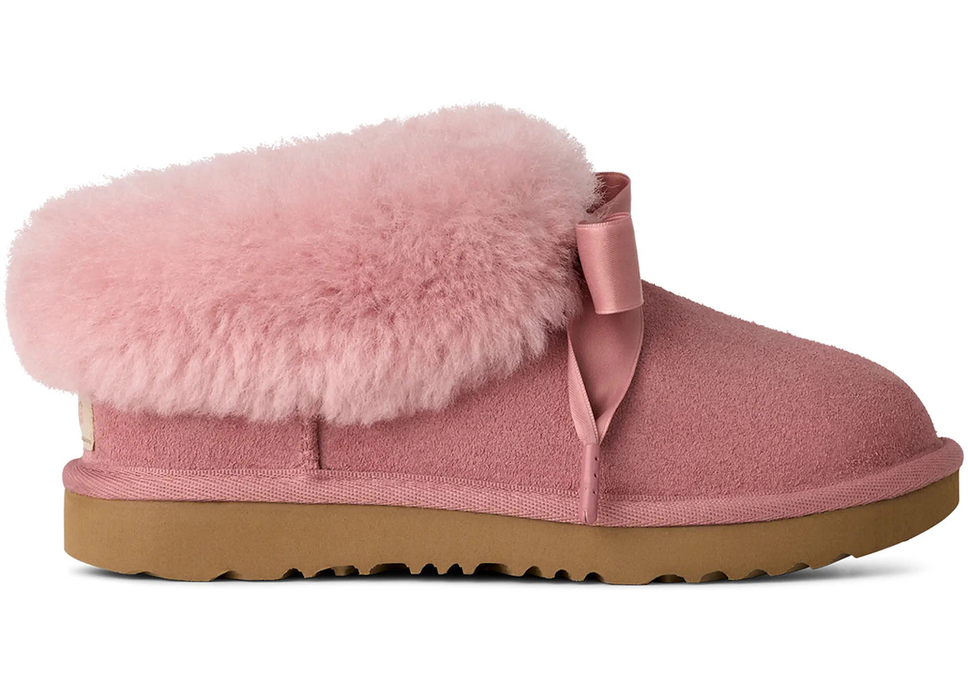 UGG Bailey Slipper-Pink Dawn (Kids)