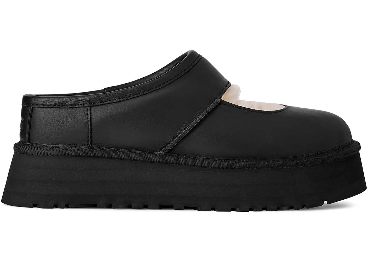 UGG Bea Mary Jane Leather-Black (Women's)