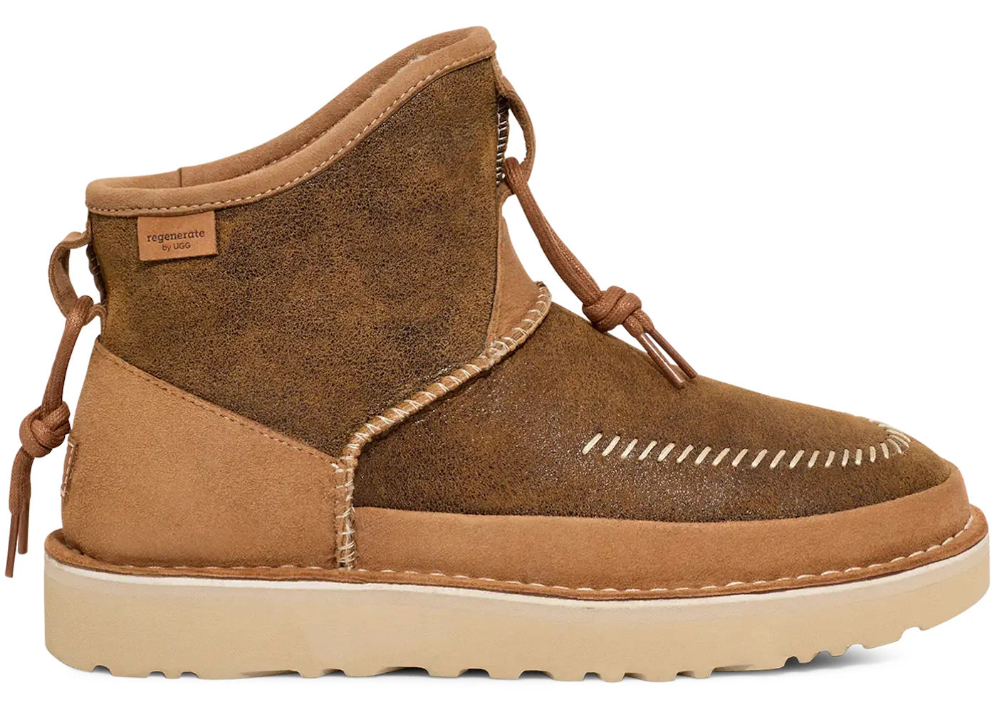 Bottes UGG Campfire Crafted Regenerate couleur châtaigne