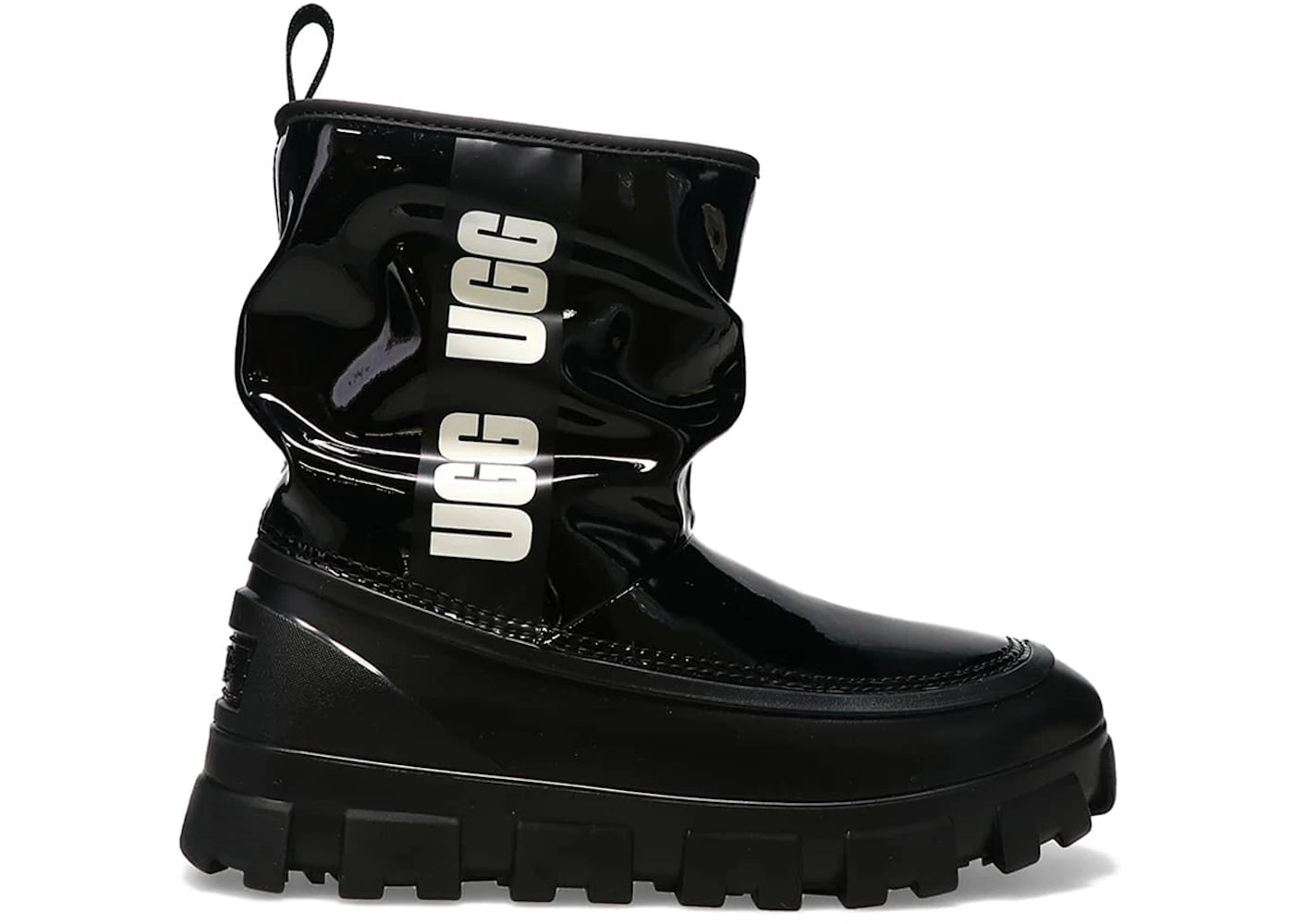 Bottes UGG Classic Brellah Mini - Noires (Femme)