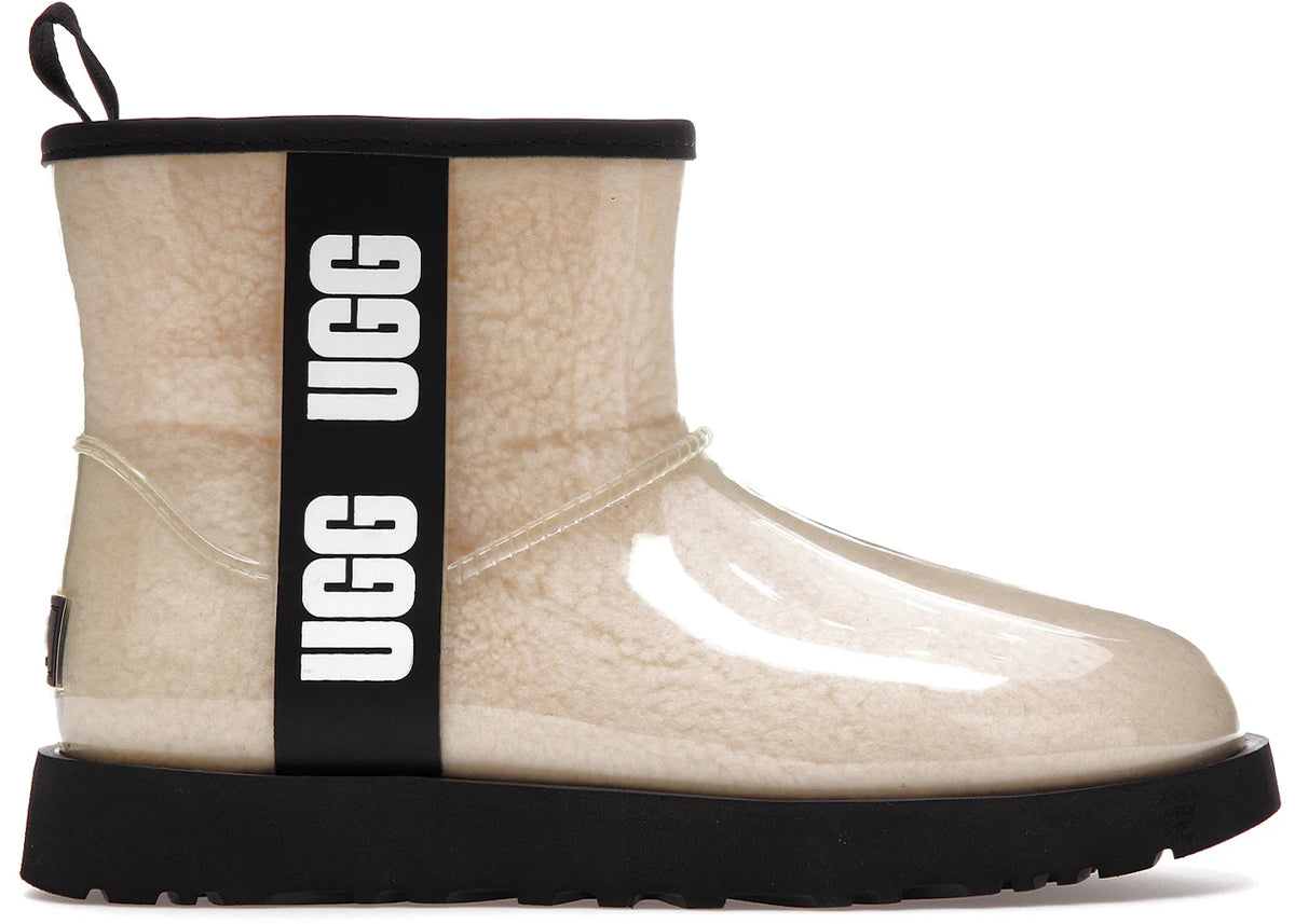 UGG Classic Clear Mini Boot Natural Black - main view