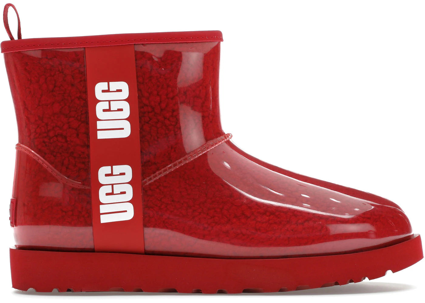 Bottes UGG Classic Clear Mini - Rouge Samba (Femme)
