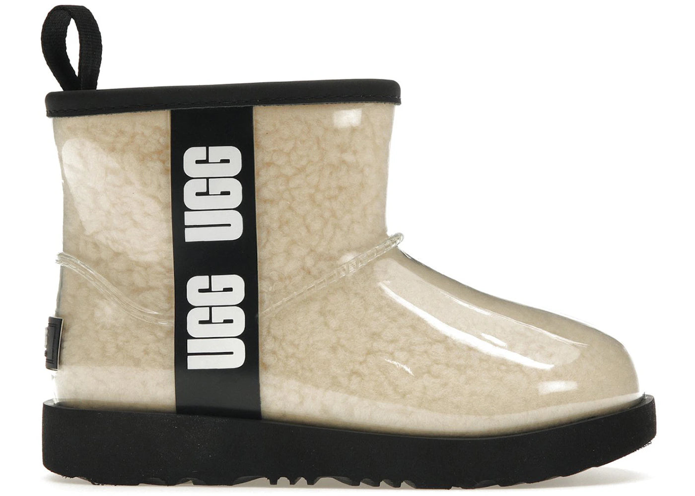 UGG Classic Clear Mini II Boot-Natural Black (Kids)