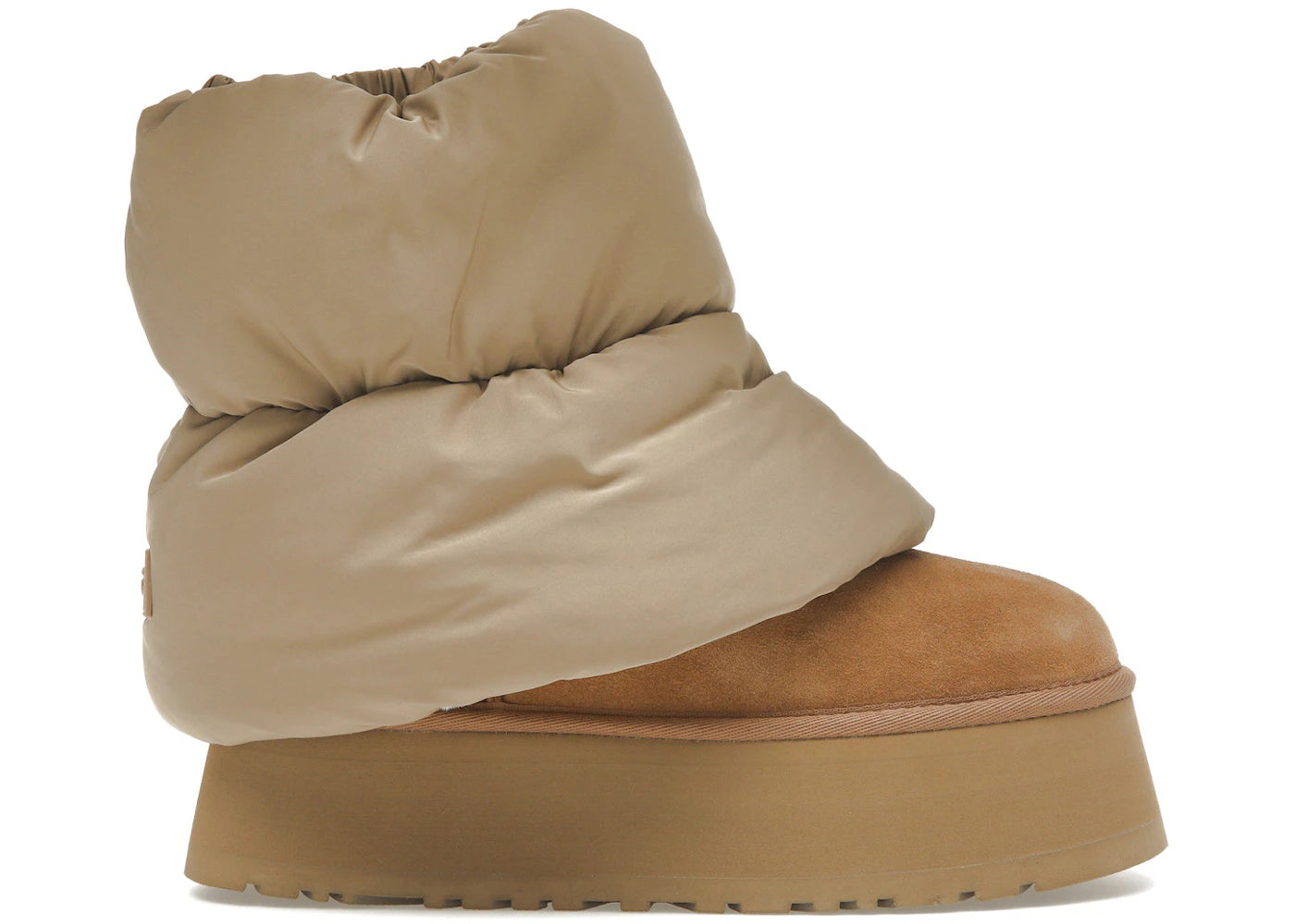 UGG Classic Mini Dipper Puffer Boot-Amphora Chestnut (Women's)