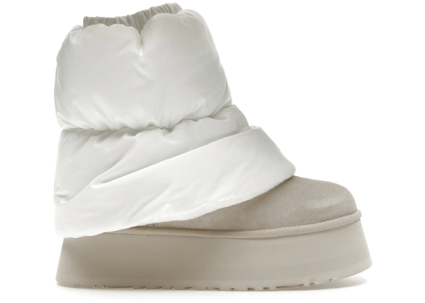 UGG Classic Mini Dipper Puffer Boot-White Ceramic (Women's)