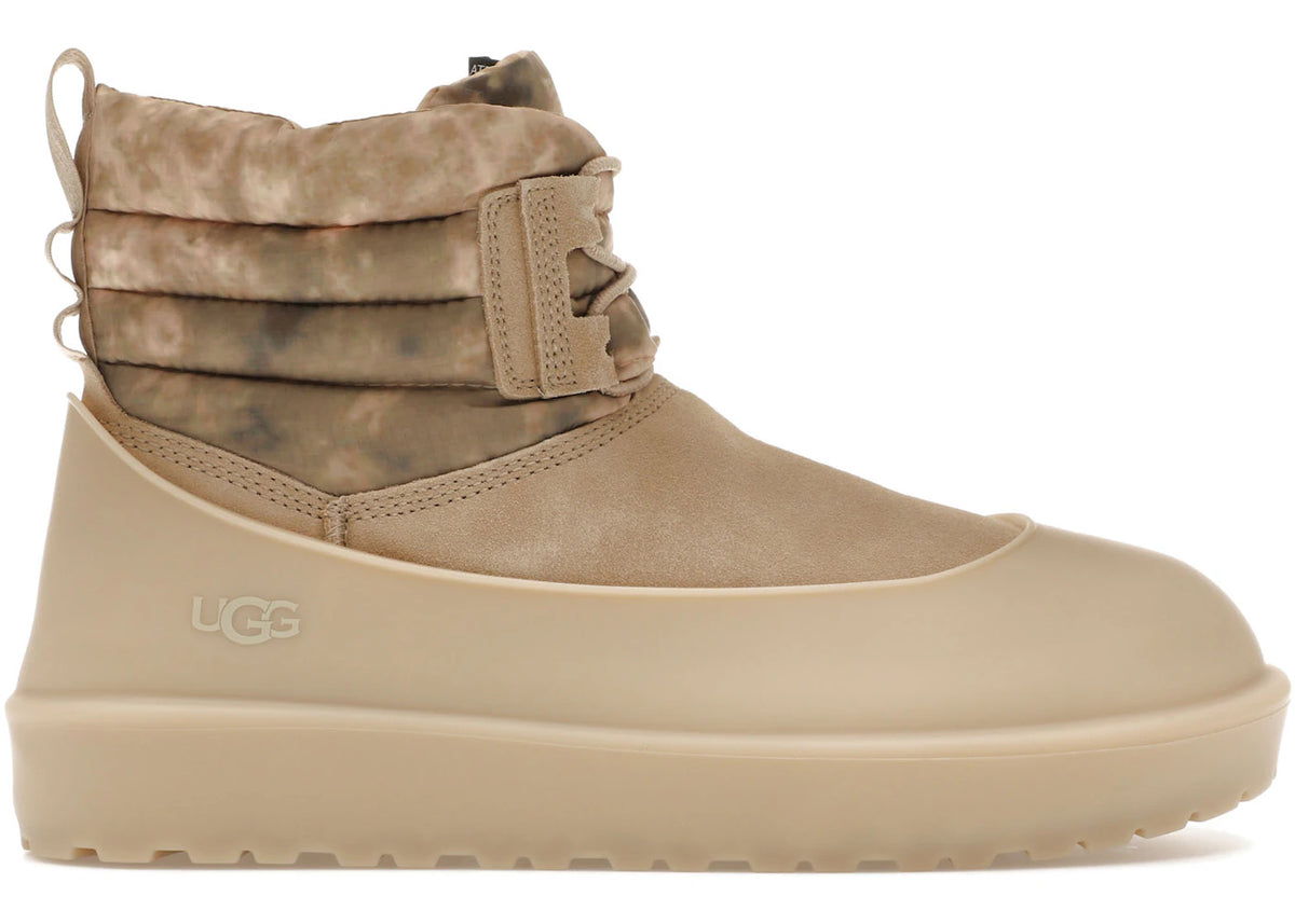 UGG Classic Mini Lace WEA Smokescreen Boot Mustard Seed - main view