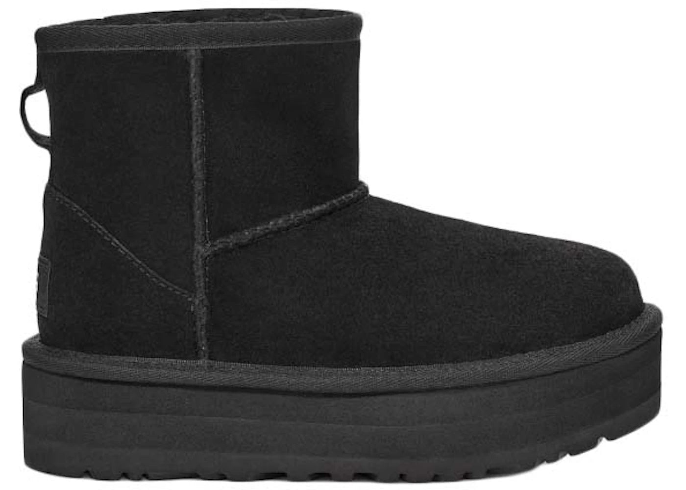 UGG Classic Mini Platform Boot-Black (Kids)