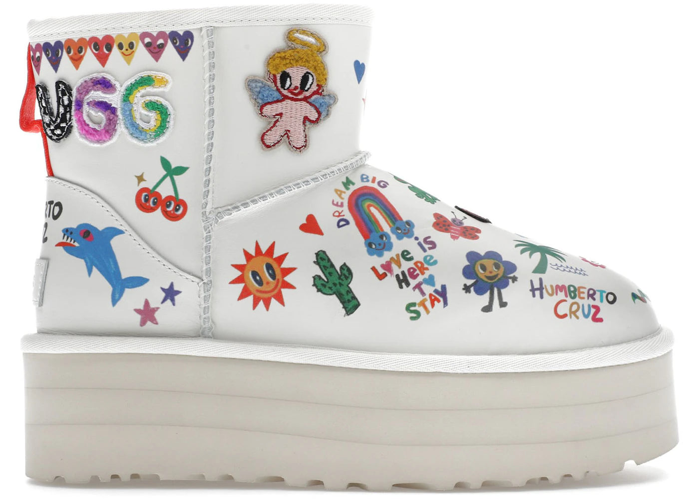 UGG Classic Mini Platform Boot-Pop Sketch (Women's)