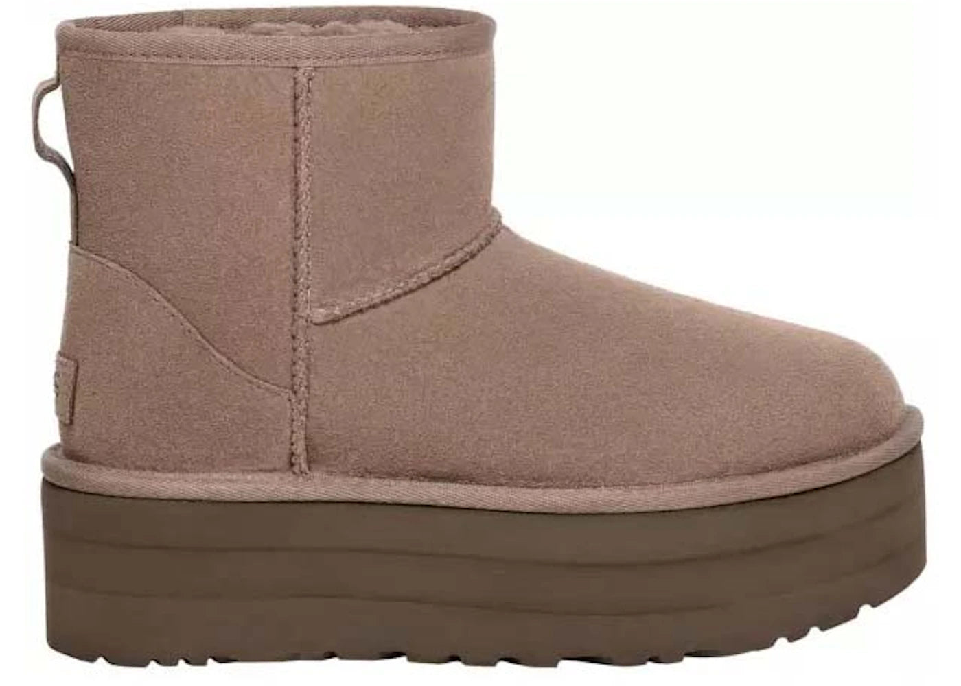 Bottes UGG Classic Mini Platform - Prune fumée (Femme)