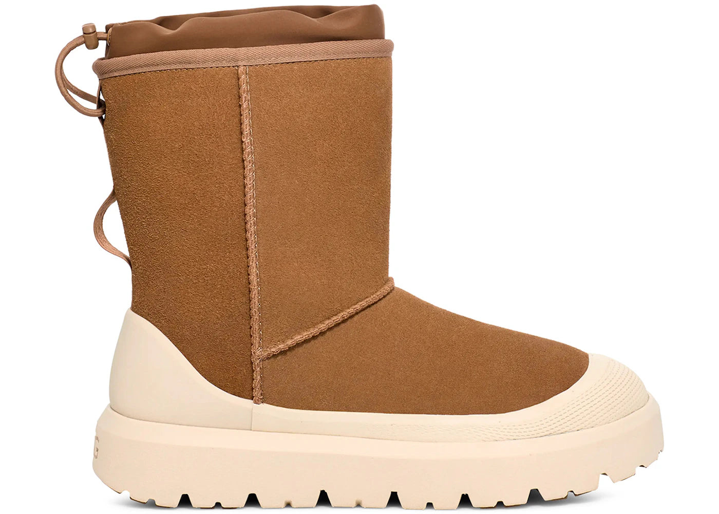 Bottes hybrides UGG Classic Short Weather - Châtaigne Whitecap