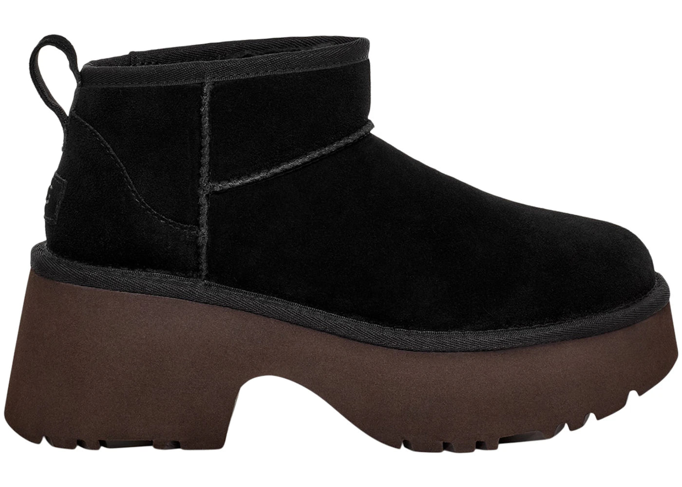 UGG Classic Ultra Mini New Heights Boot-Black (Women's)