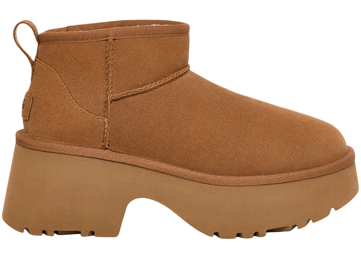 UGG Classic Ultra Mini New Heights Boot Chestnut - main view