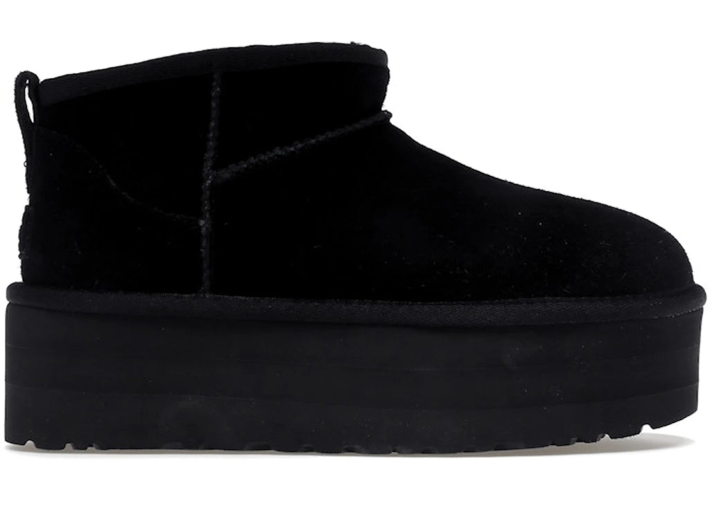 UGG Classic Ultra Mini Platform Boot Black - main view