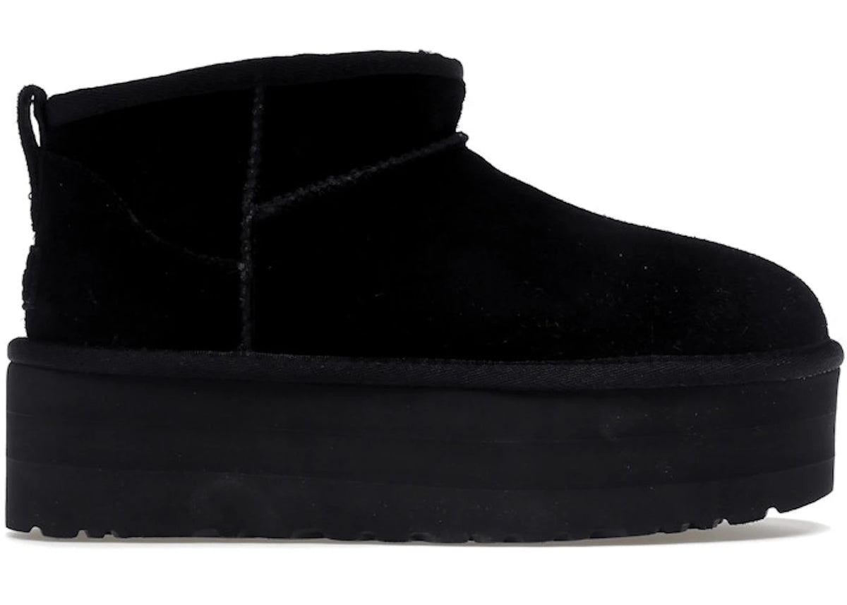UGG Classic Ultra Mini Platform Boot Black - main view