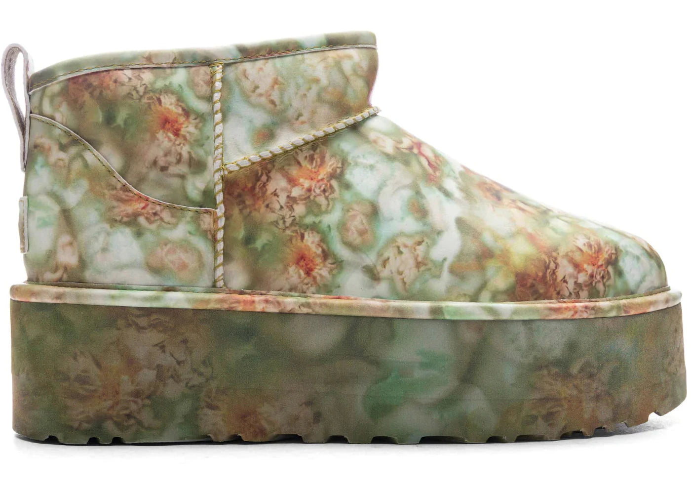 UGG Classic Ultra Mini Platform Boot-Collina Strada Green Floral