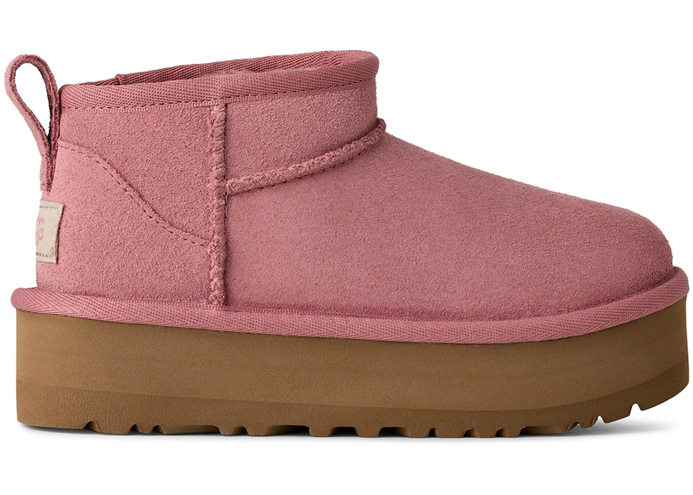 UGG Classic Ultra Mini Platform Boot-Pink Dawn (Kids)