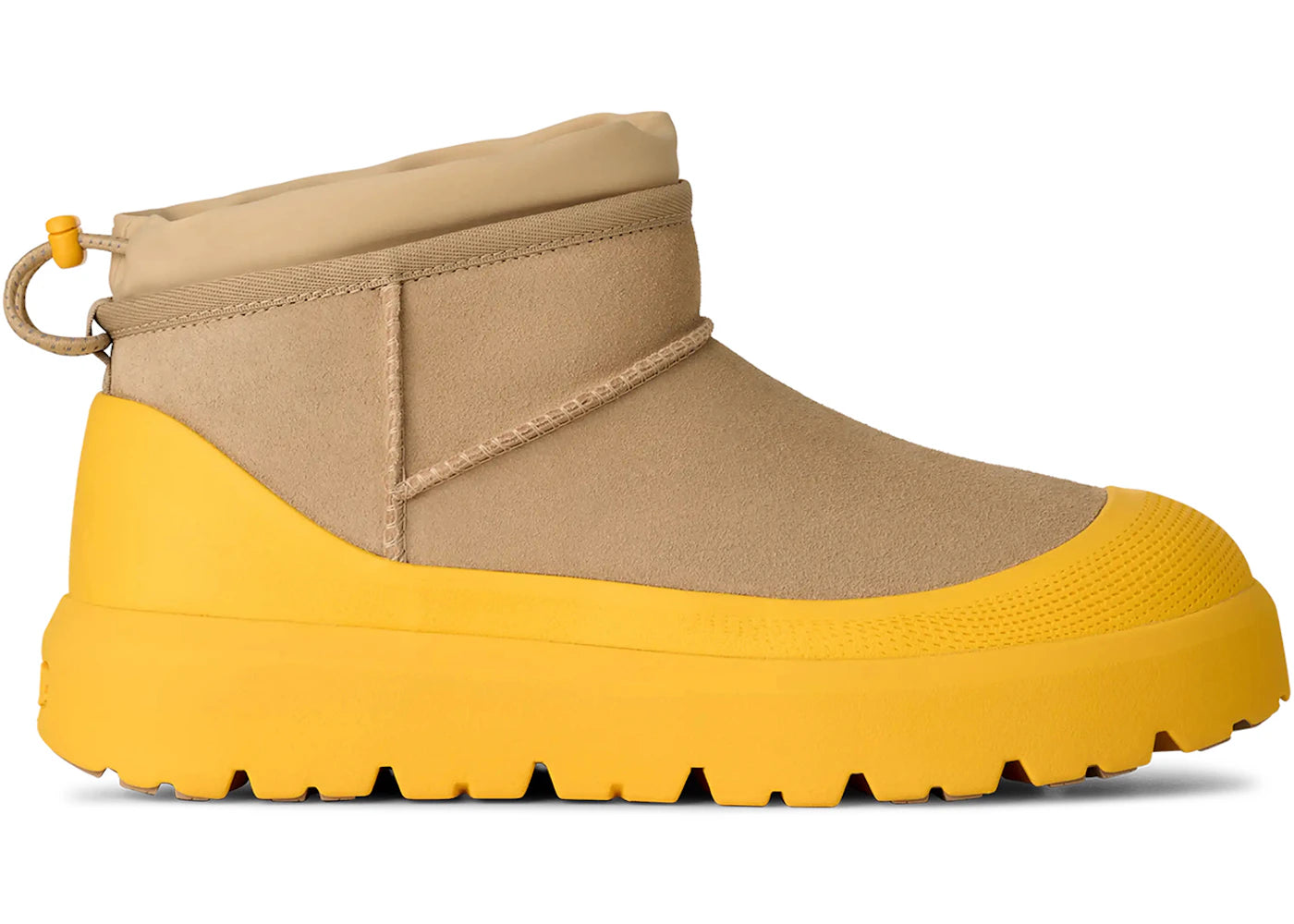 UGG Classic Ultra Mini Weather Hybrid Boot-Mustard Seed Summer Wheat