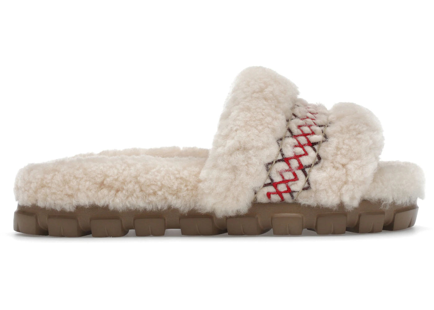 Pantoufles UGG Cozetta - Heritage Braid Naturel (Femme)