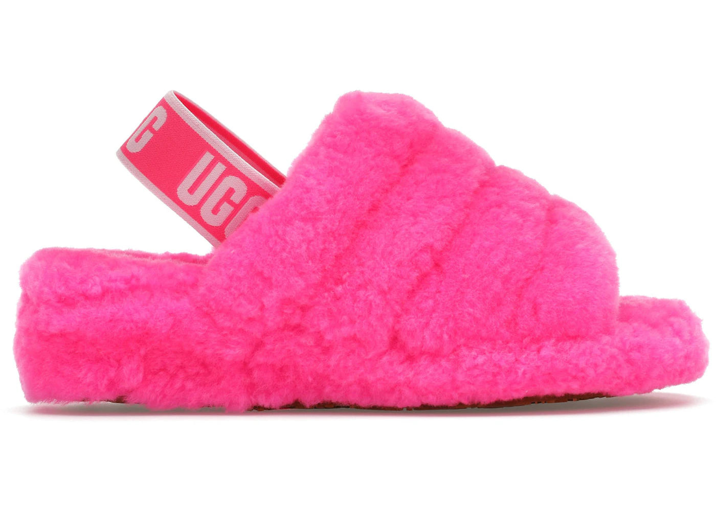 Sandales UGG Fluff Yeah Slide-Taffy Pink (Femme)