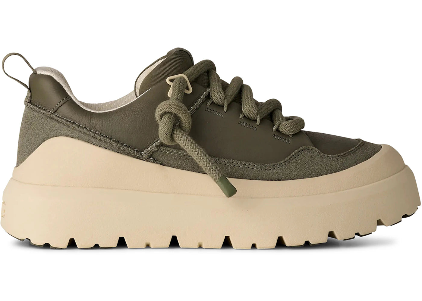 UGG Heritage Utility Sneaker-Moss Green Buffed