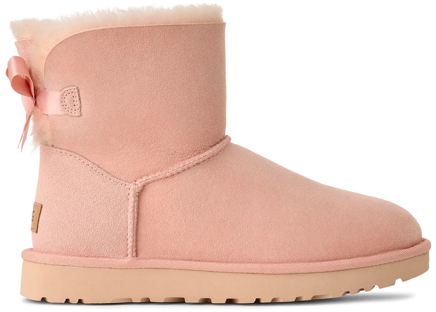 UGG Mini Bailey Bow II-Beige Blush (Women's)