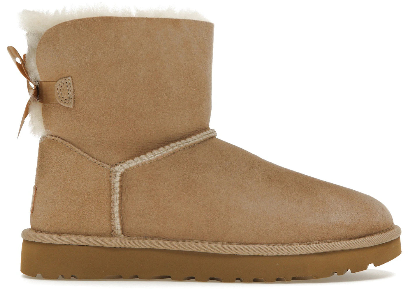 UGG Mini Bailey Bow II-Sand (Women's)