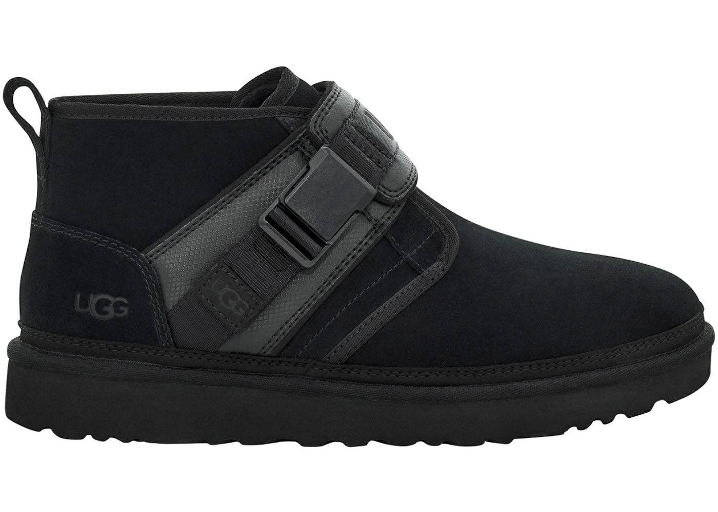 Bottes UGG Neumel à fermeture snapback noires