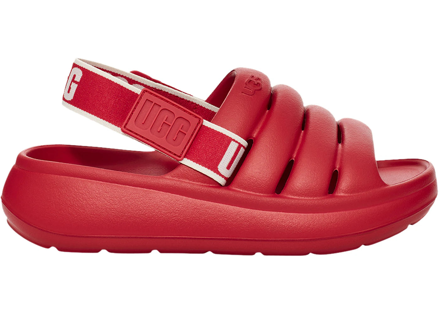 UGG Sport Yeah Slide-Samba Red (Toddler)