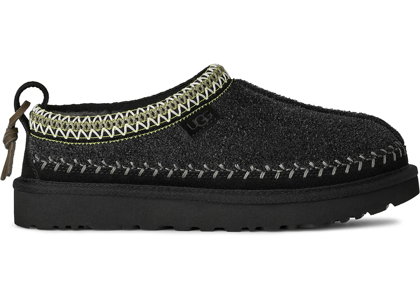 UGG Tasman Biarritz Slipper-Black (Women's)
