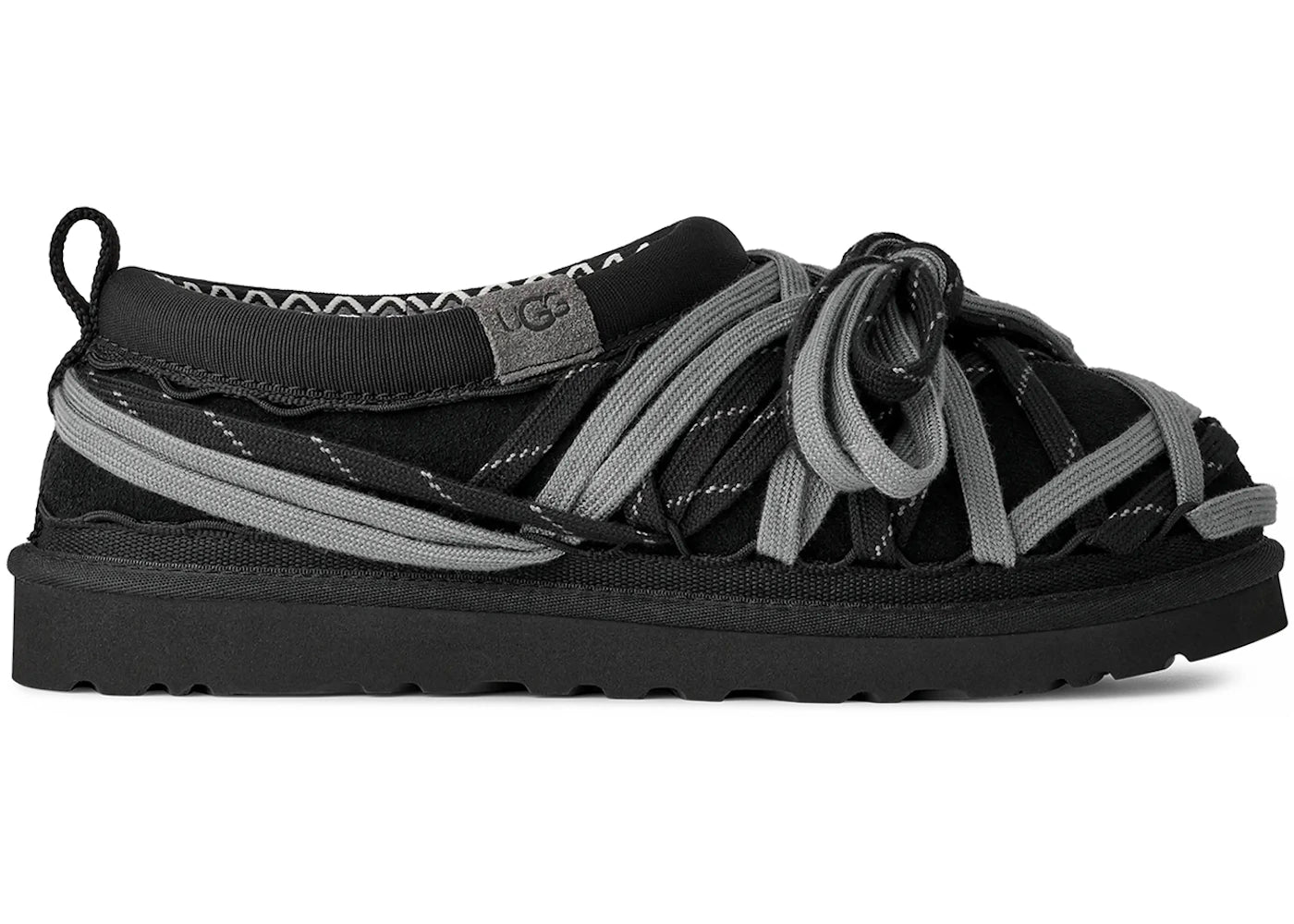 UGG Tasman Lace Slipper Black - main view