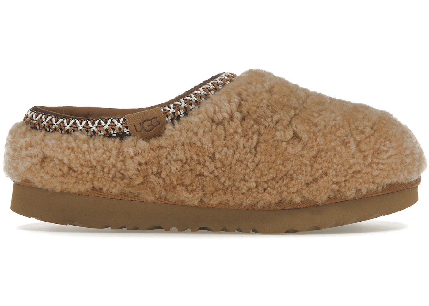 UGG Tasman Maxi Curly Slipper-Chestnut (Kids)