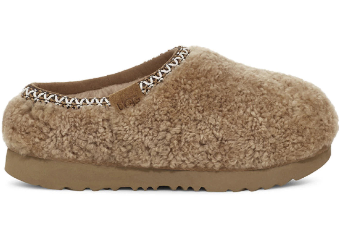 UGG Tasman Maxi Curly Slipper-Chestnut (Toddler)