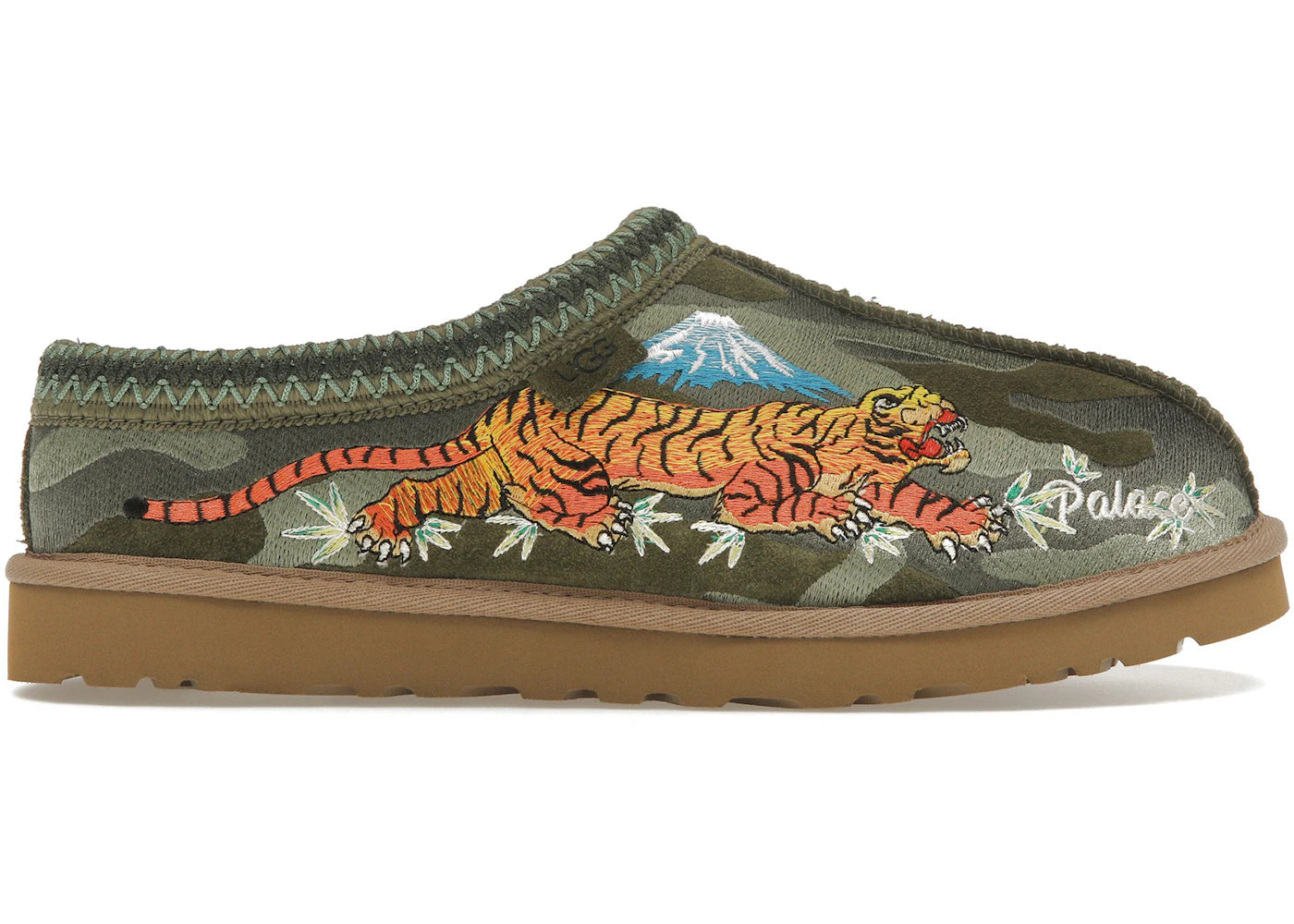 UGG Tasman Slipper-Palace Burnt Olive Camo