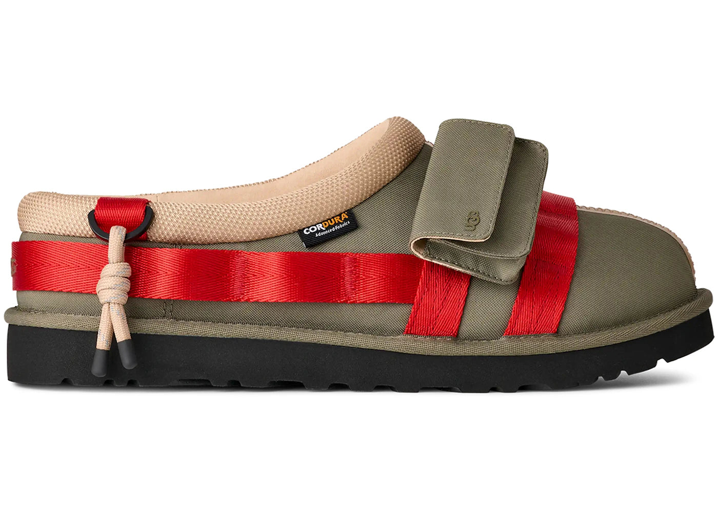 UGG Tasman Wildwood Slipper Burnt Olive Red Pepper - main view
