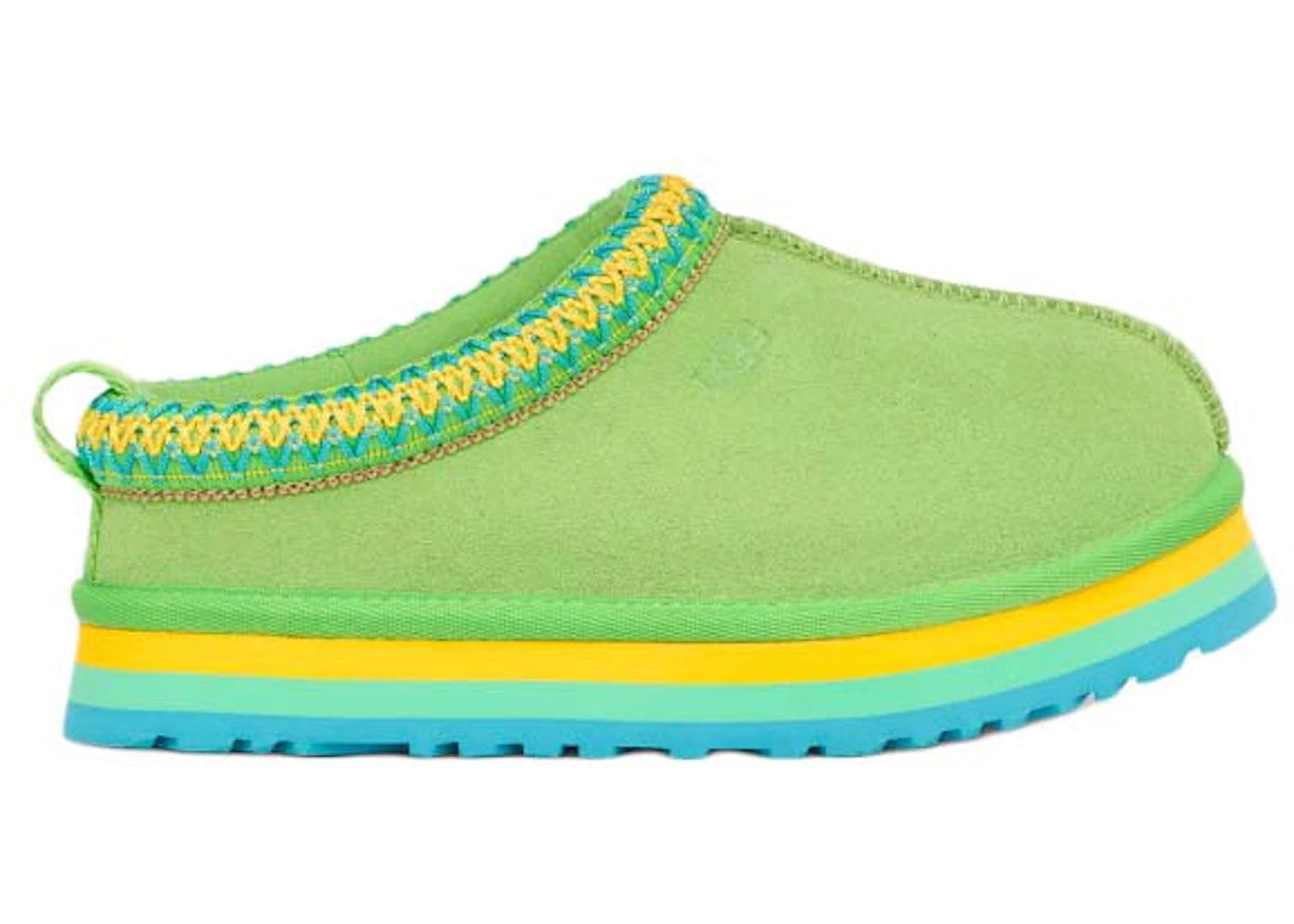 UGG Tazz Slipper-Green Multi (Kids)