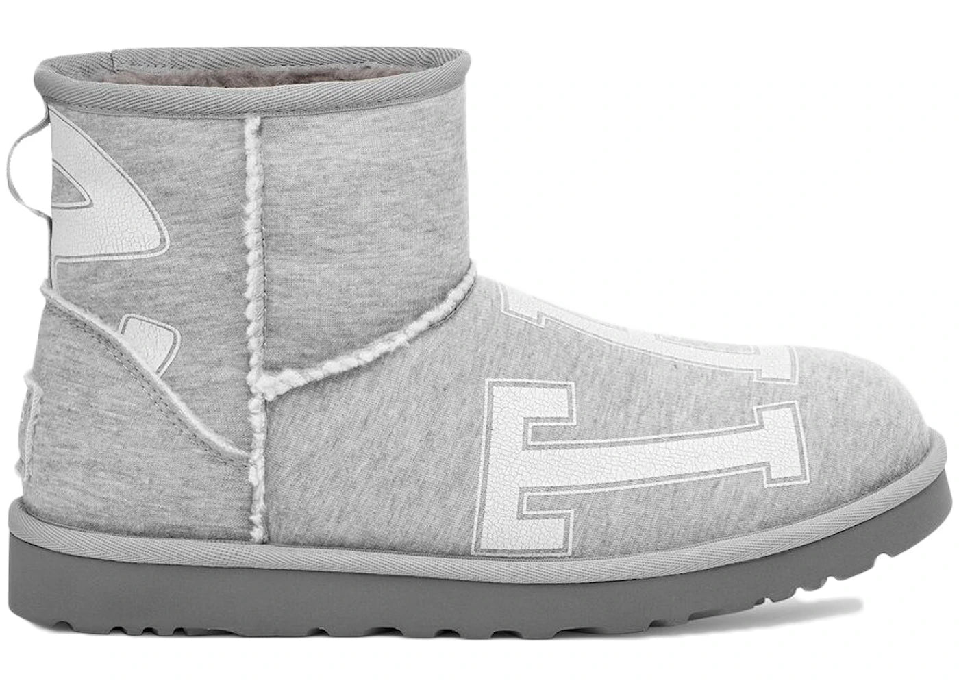UGG x Telfar Fleece Mini-Heather Grey