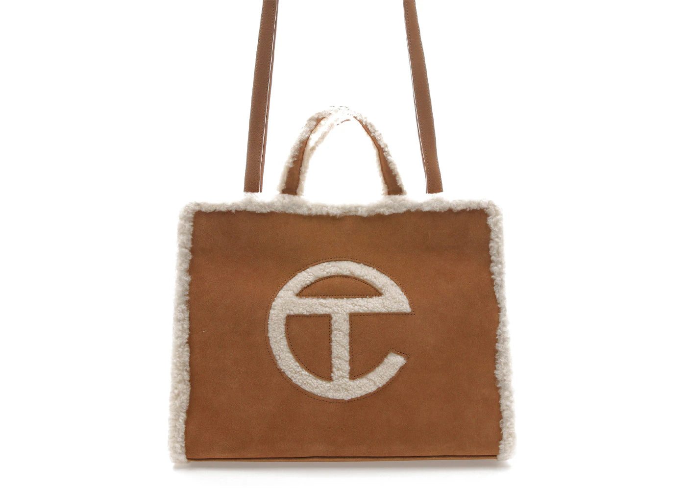 Telfar x UGG Shopping Bag-Medium Chestnut