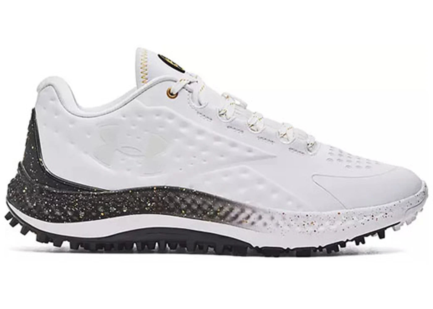 Under Armor Curry 1 Golf-White Black