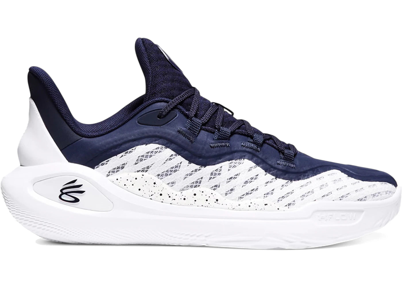 Under Armour Curry 11 TB - Blanc Minuit Bleu Marine
