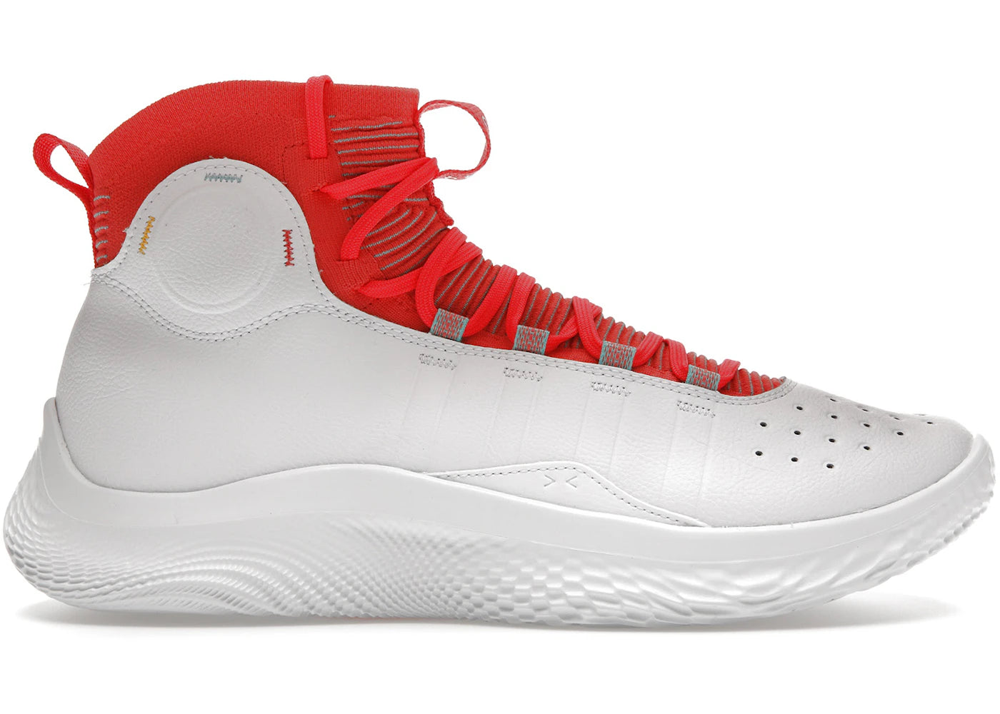 Under Armour Curry 4 Flotro-White Red