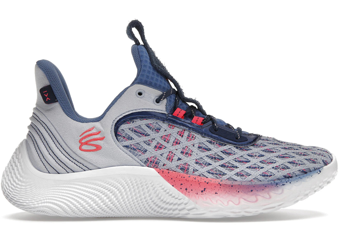 Under Armour Curry Flow 9-Warp le jour du match