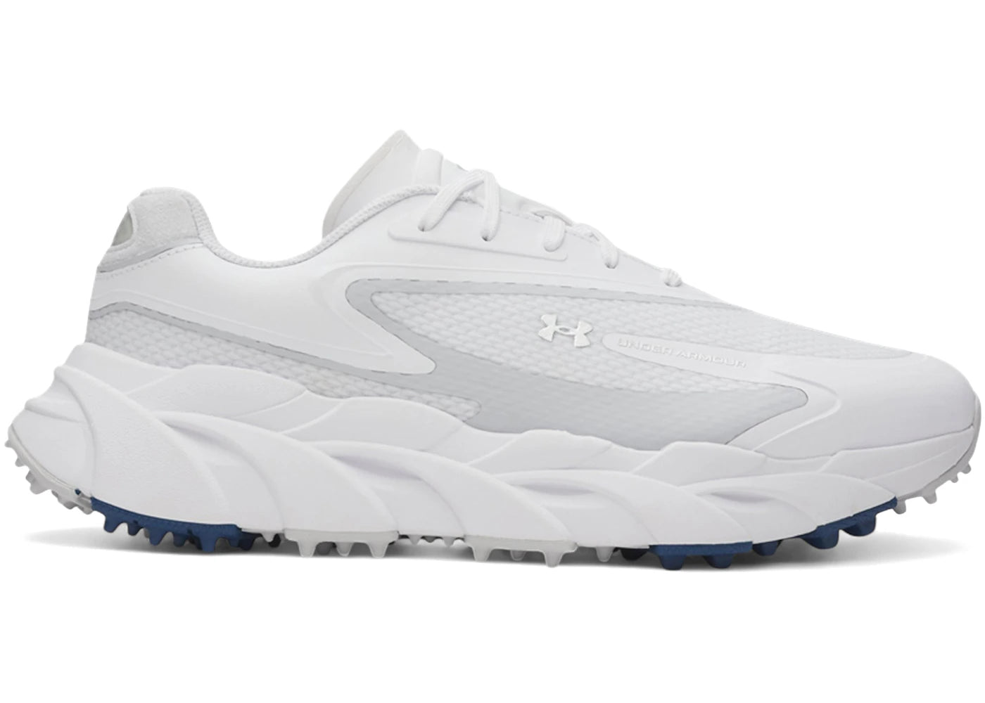 Under Armour UA Halo Hybrid Spikeless White Metallic Silver