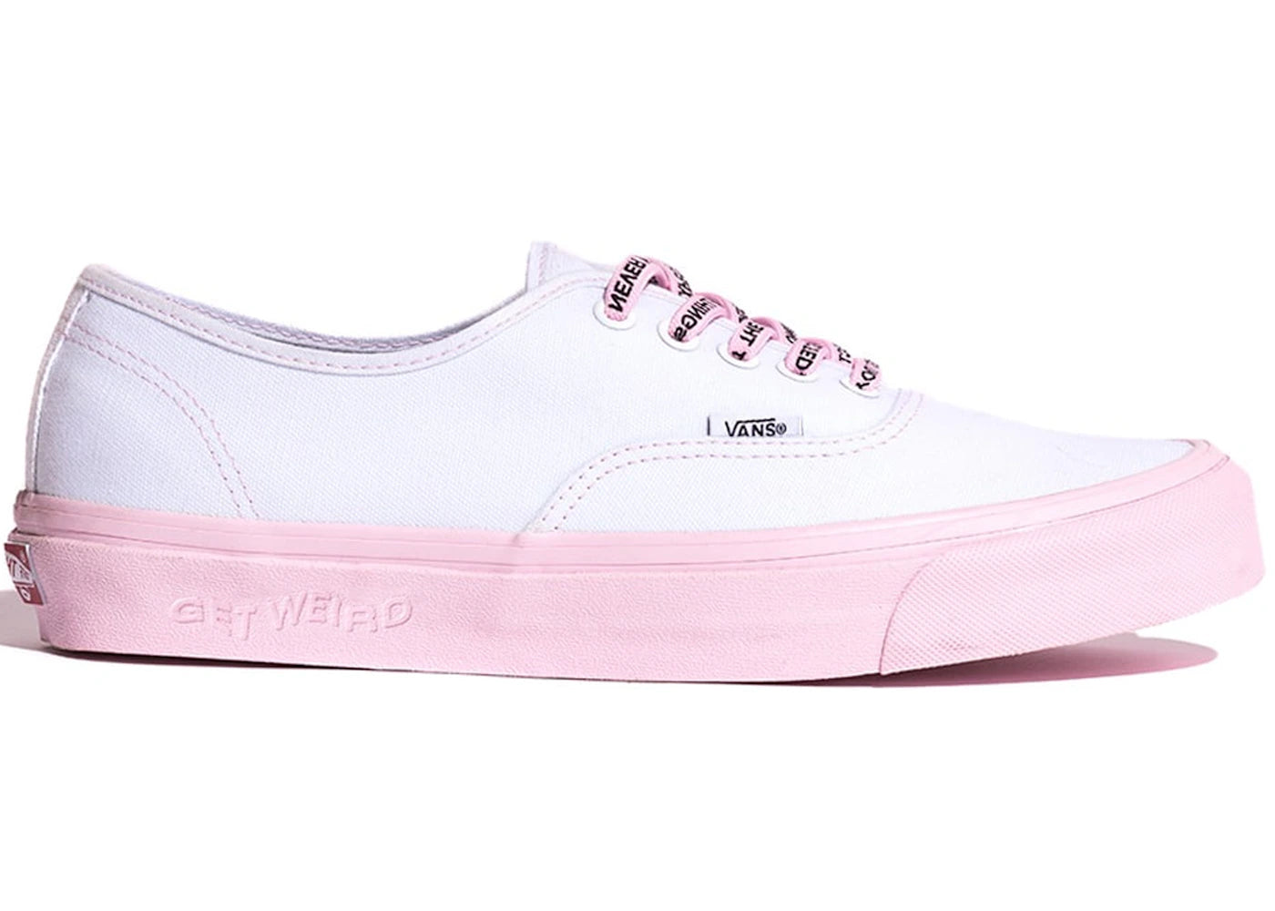 Vans Authentic - Anti Social Social Club Get Weird Blanc
