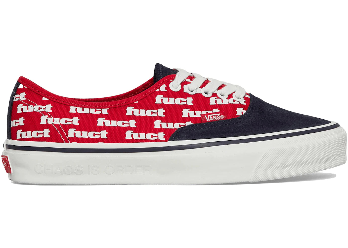 Vans Authentic Reissue 44 LX-FUCT x Slam Jam Red Marshmallow